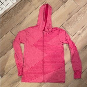 Oiselle full zip lightweight jacket hoodie